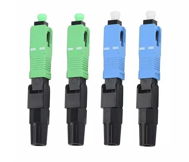 Fiber Optic Quick Mechanical Connector SC Apc For FTTH Cable