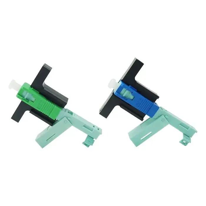 Fiber Optic Quick Mechanical Connector SC Apc For FTTH Cable